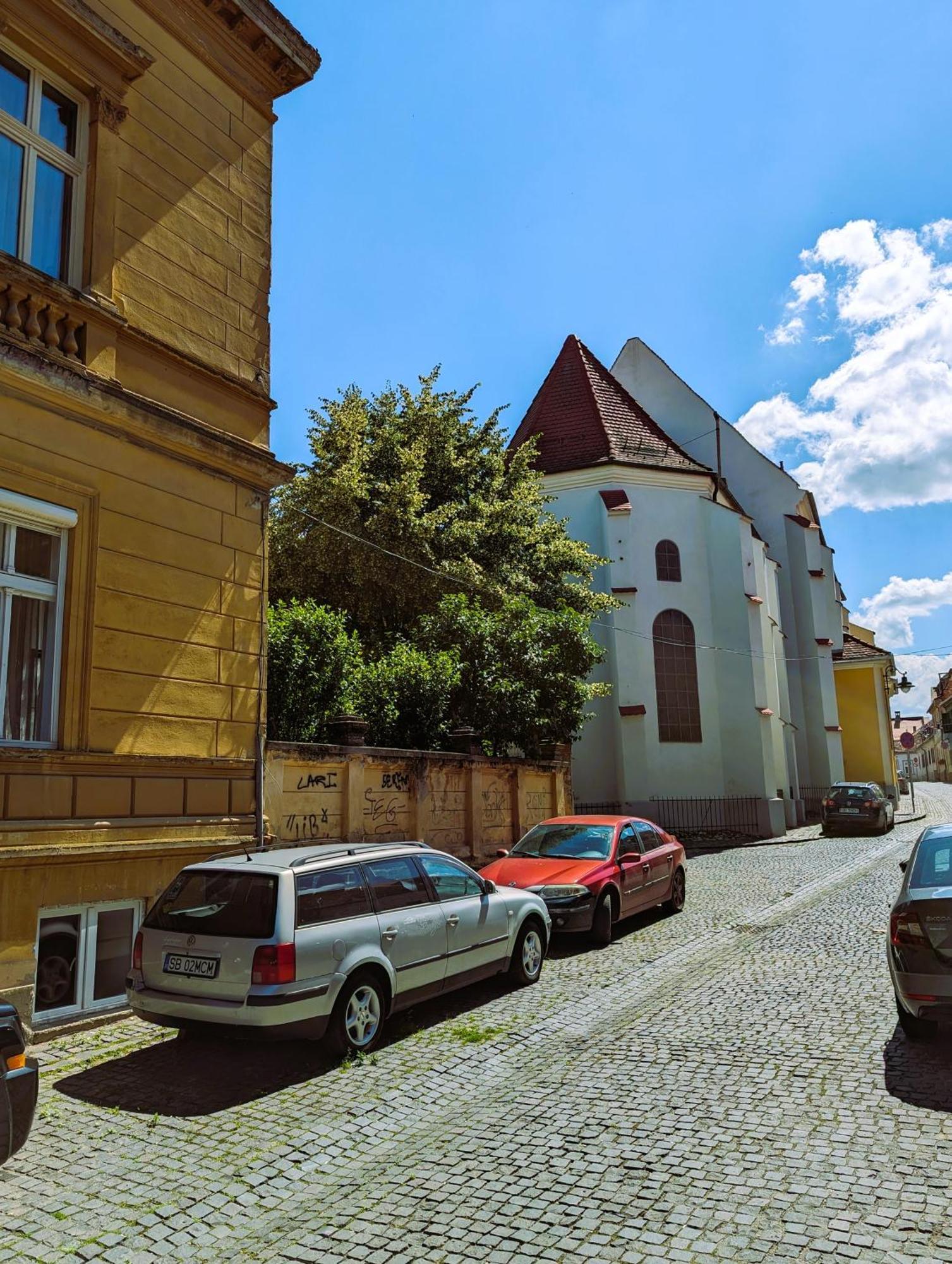 Apartment In Historic Center, Quiet Area, Ac Sibiu Exteriér fotografie