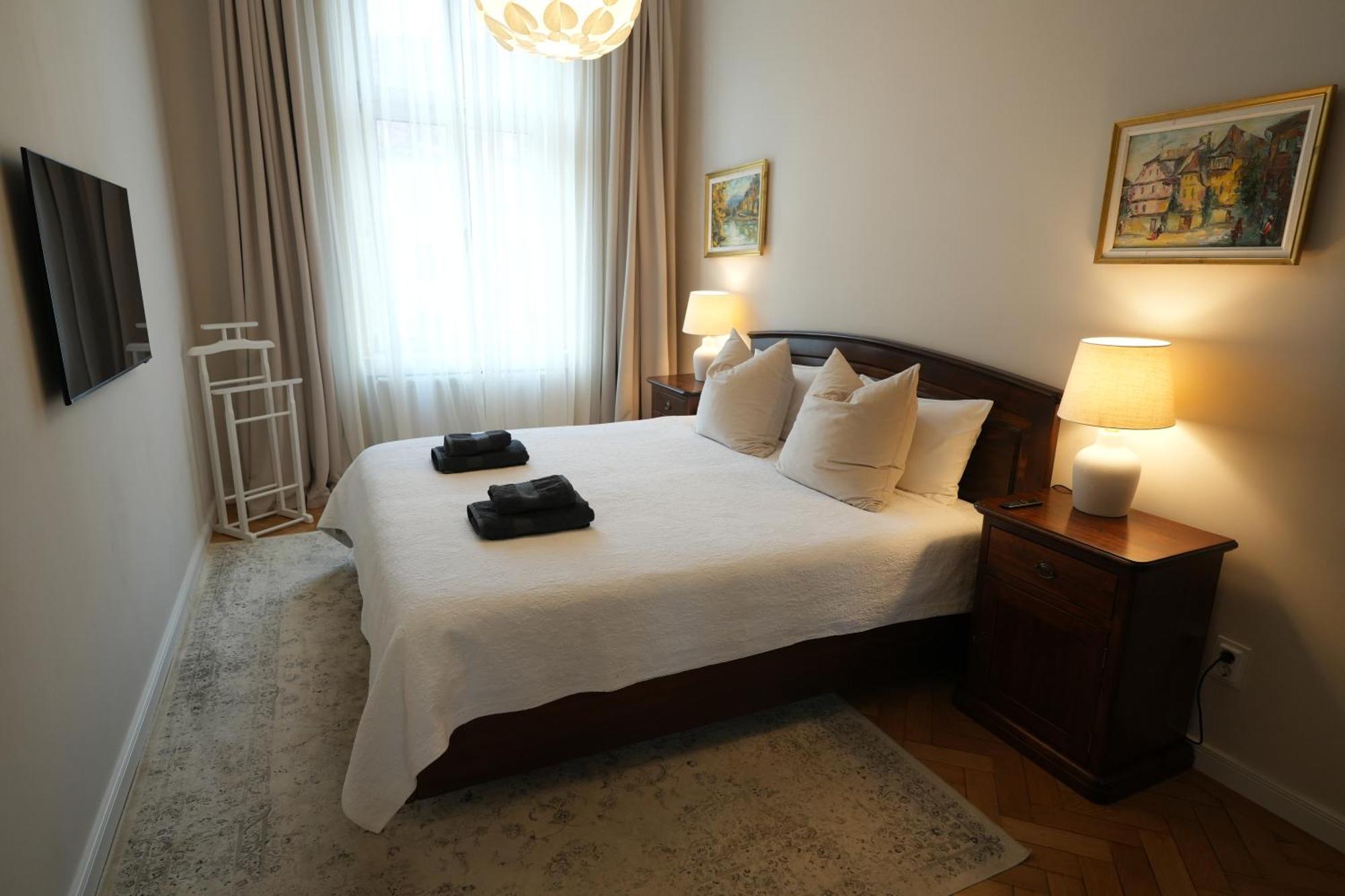Apartment In Historic Center, Quiet Area, Ac Sibiu Exteriér fotografie